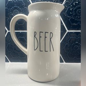 Rae Dunn beer decal drink on other side